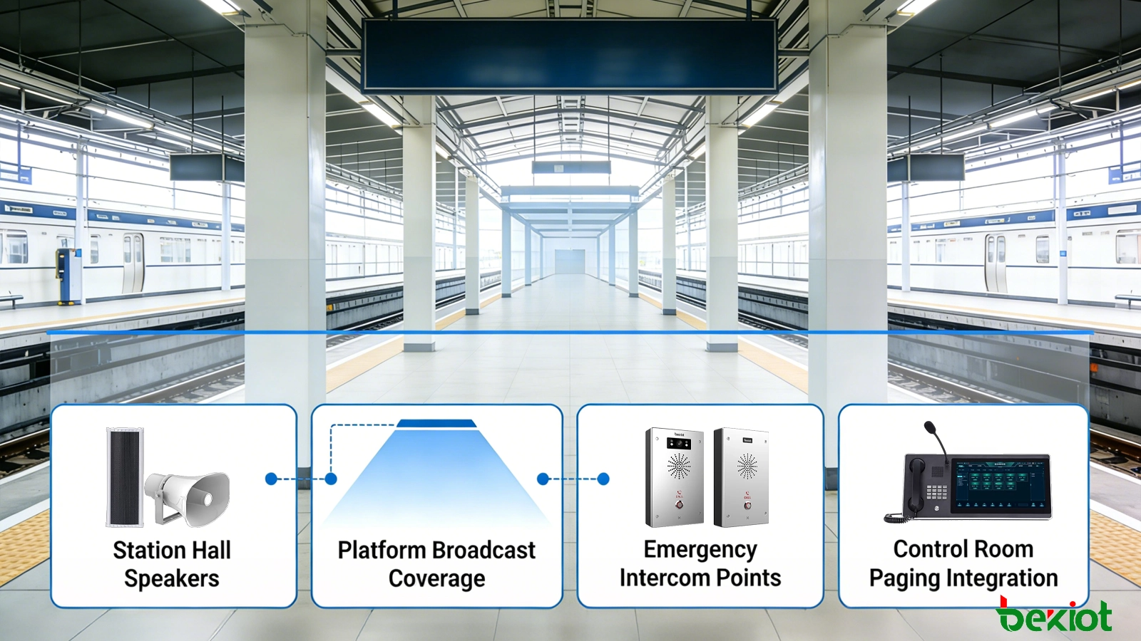 PAGA Solution for Metro, Railway, and Stations