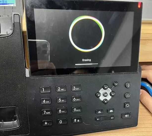 Android機種重置執行中