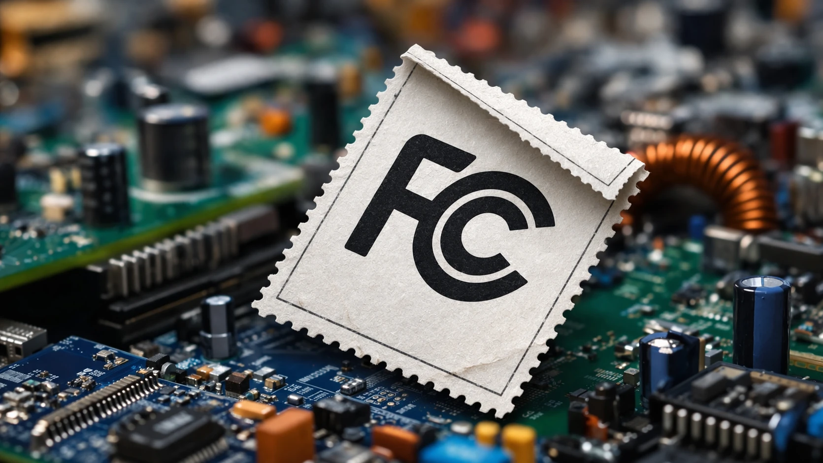 FCC設備驗證流程圖：從法規章節辨識、測試、申報、標示到市場准入