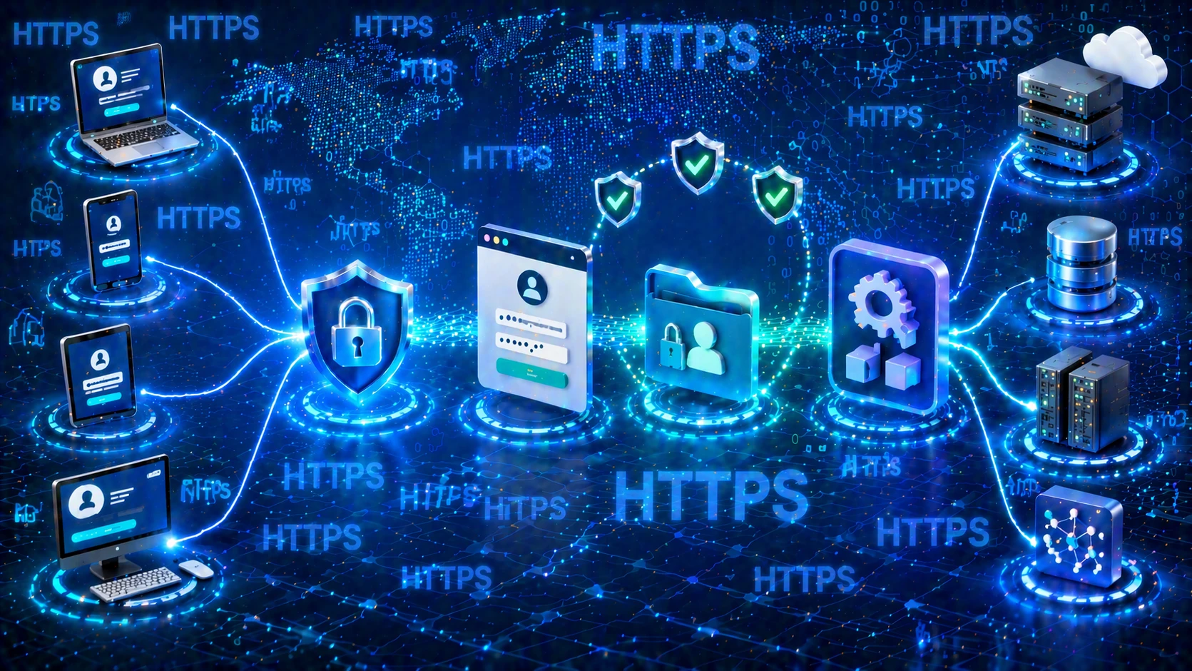 HTTPS 套用於登入頁面、管理工作階段與 API 通訊