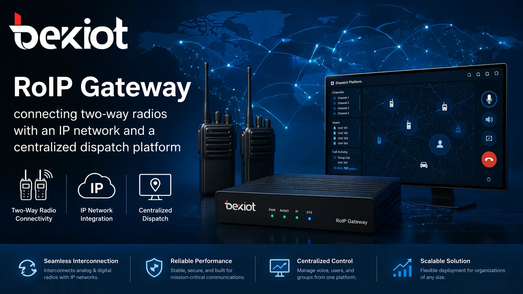 What Is RoIP Gateway? Definition, How It Works, Features, and Applications
