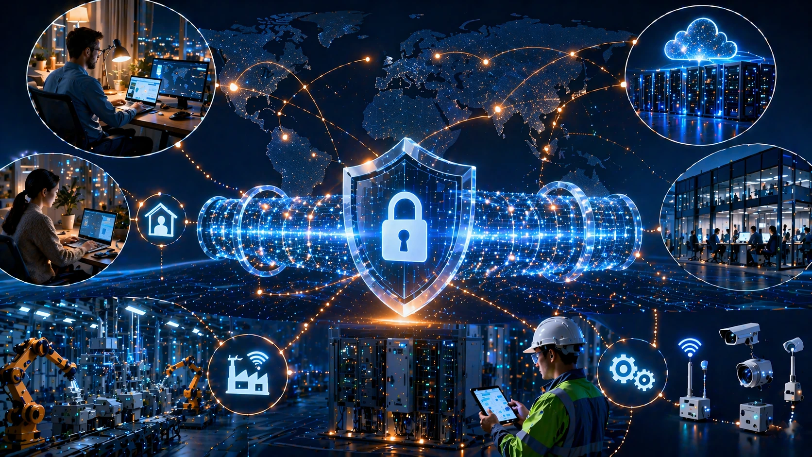 OpenVPN 廣泛用於員工遠端存取、分支連線、雲端管理，以及分散式技術與工業系統的安全連線