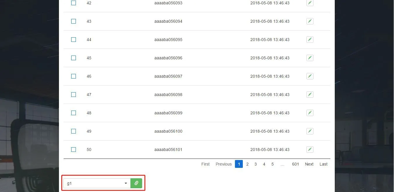 Customer Batch Group Assignment Interface