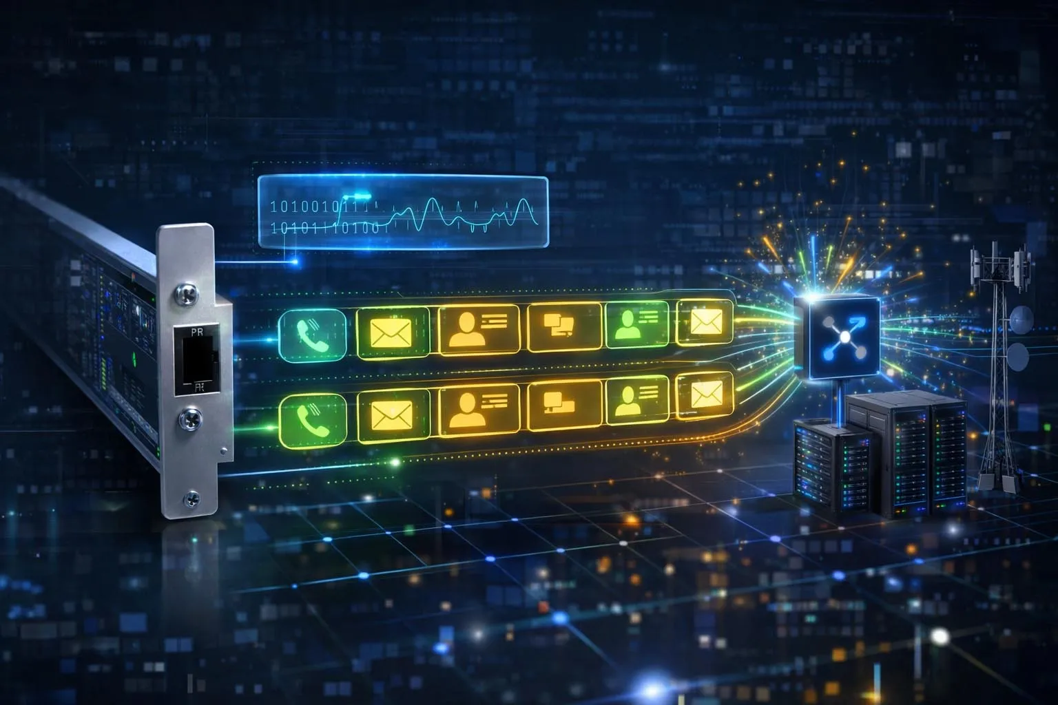 企業電話中T1 PRI的23個承載通道和1個信令通道與E1 PRI的30個承載通道和1個信令通道對比