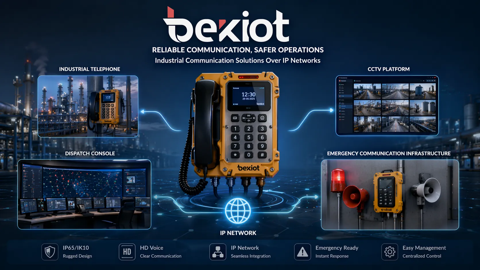 How to Choose the Right Industrial Telephone for Your Facility