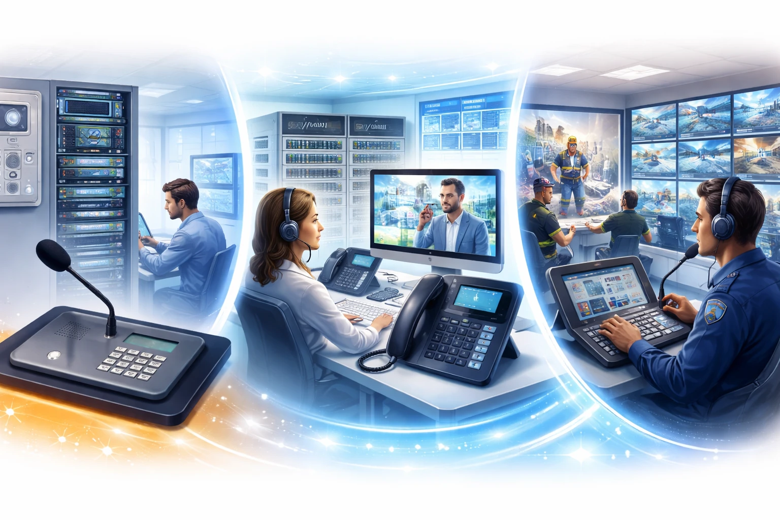 全雙工應用於VoIP、SIP對講、調度與緊急通訊場景 全雙工應用於VoIP、SIP對講、調度與緊急通訊場景