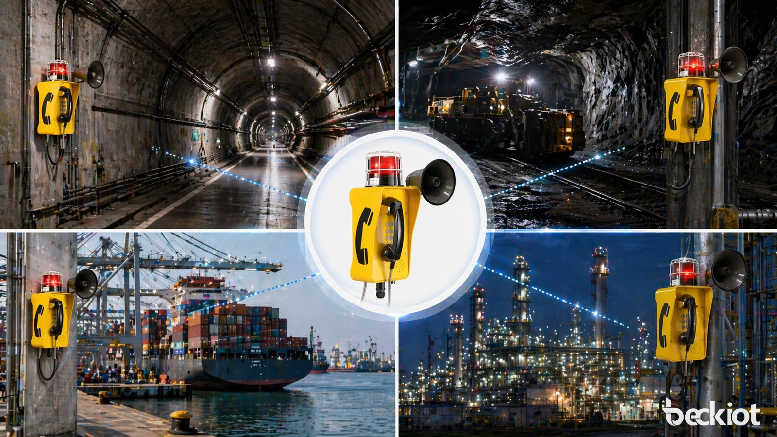 BKTS2 壁掛式全天候電話 適用隧道礦區港口與工業廠房