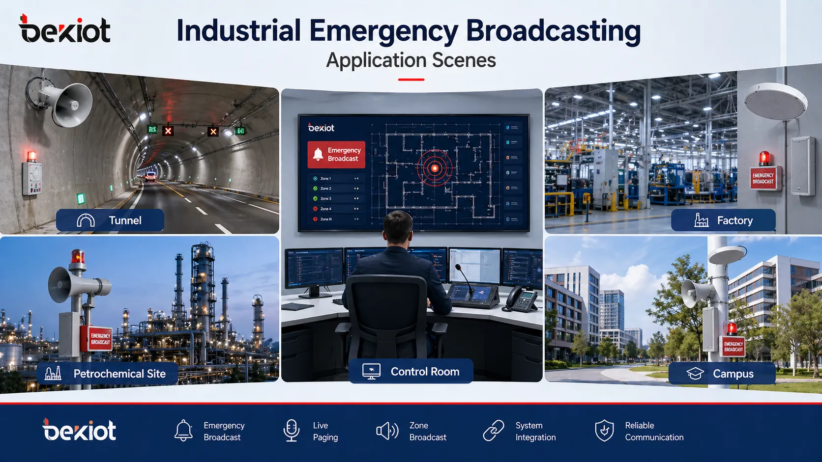 緊急通訊中的廣播系統：功能、優勢與選型指南