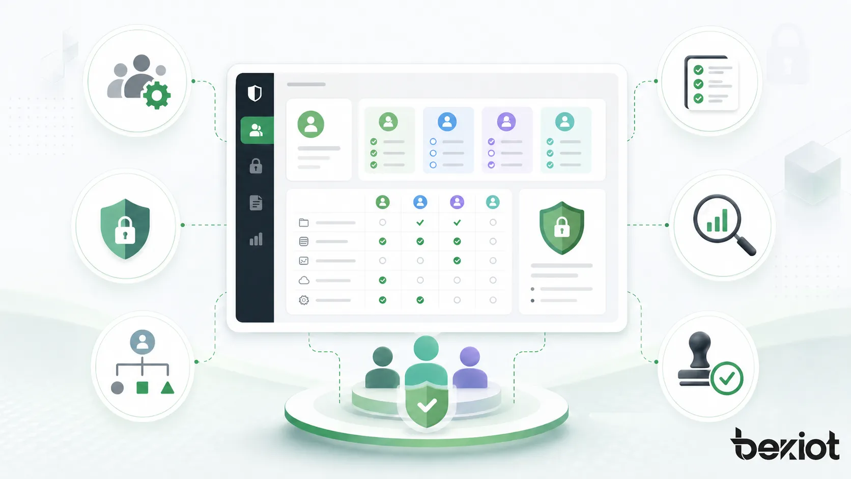 角色型存取控制有哪些主要特性？