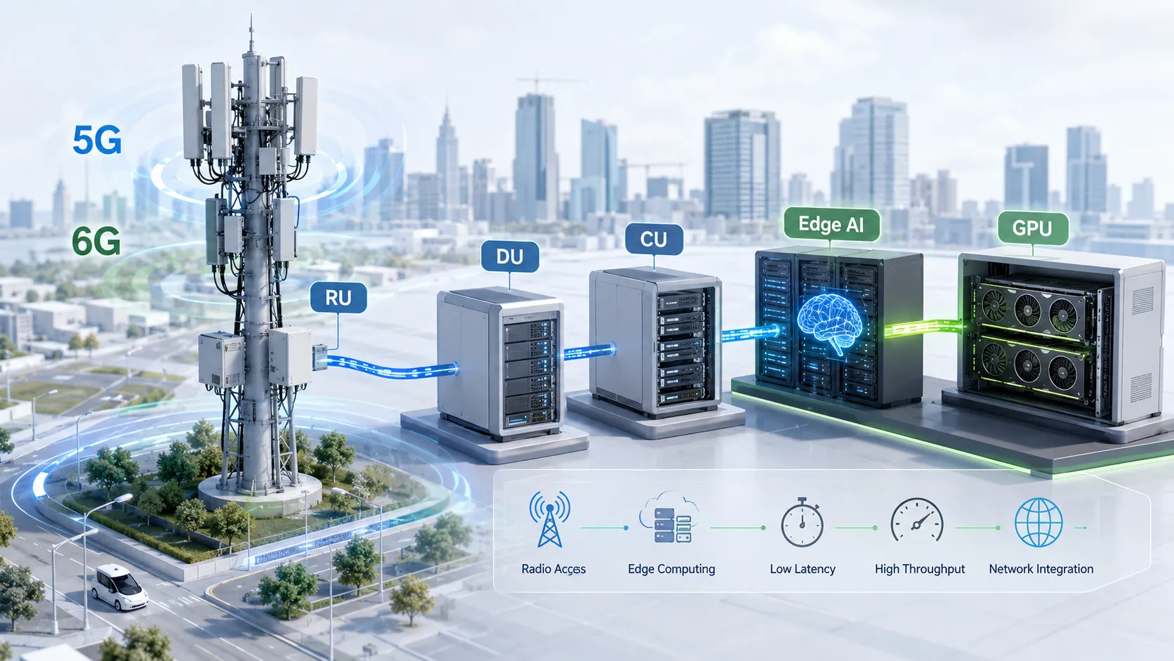 什么是 AI-RAN？架構、技術邏輯、部署挑戰與 6G 展望