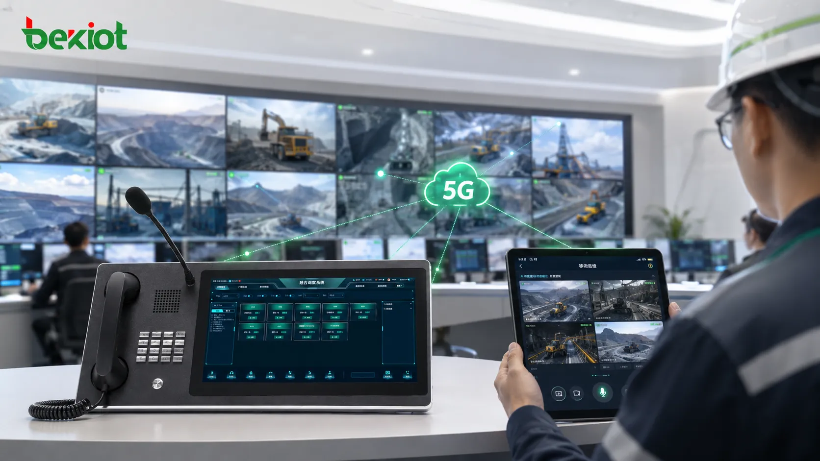 5G 智慧礦山影像融合解決方案