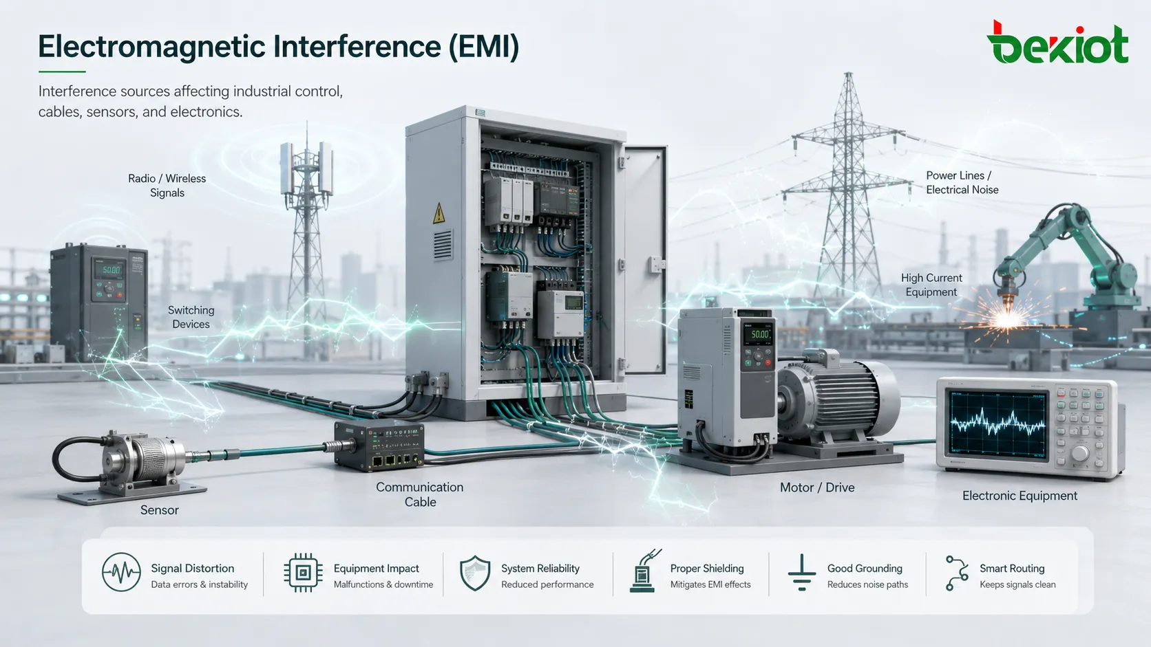 什麼是電磁干擾（EMI）？標準與防護等級