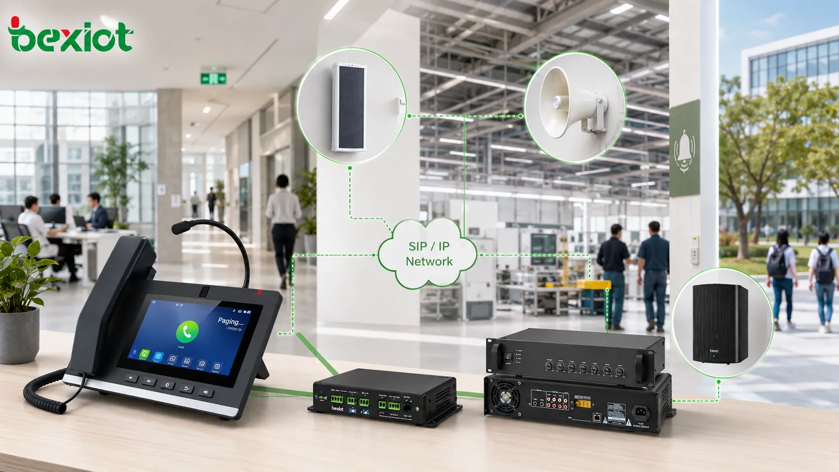 如何為 IP 電話系統增加尋呼與公共廣播功能