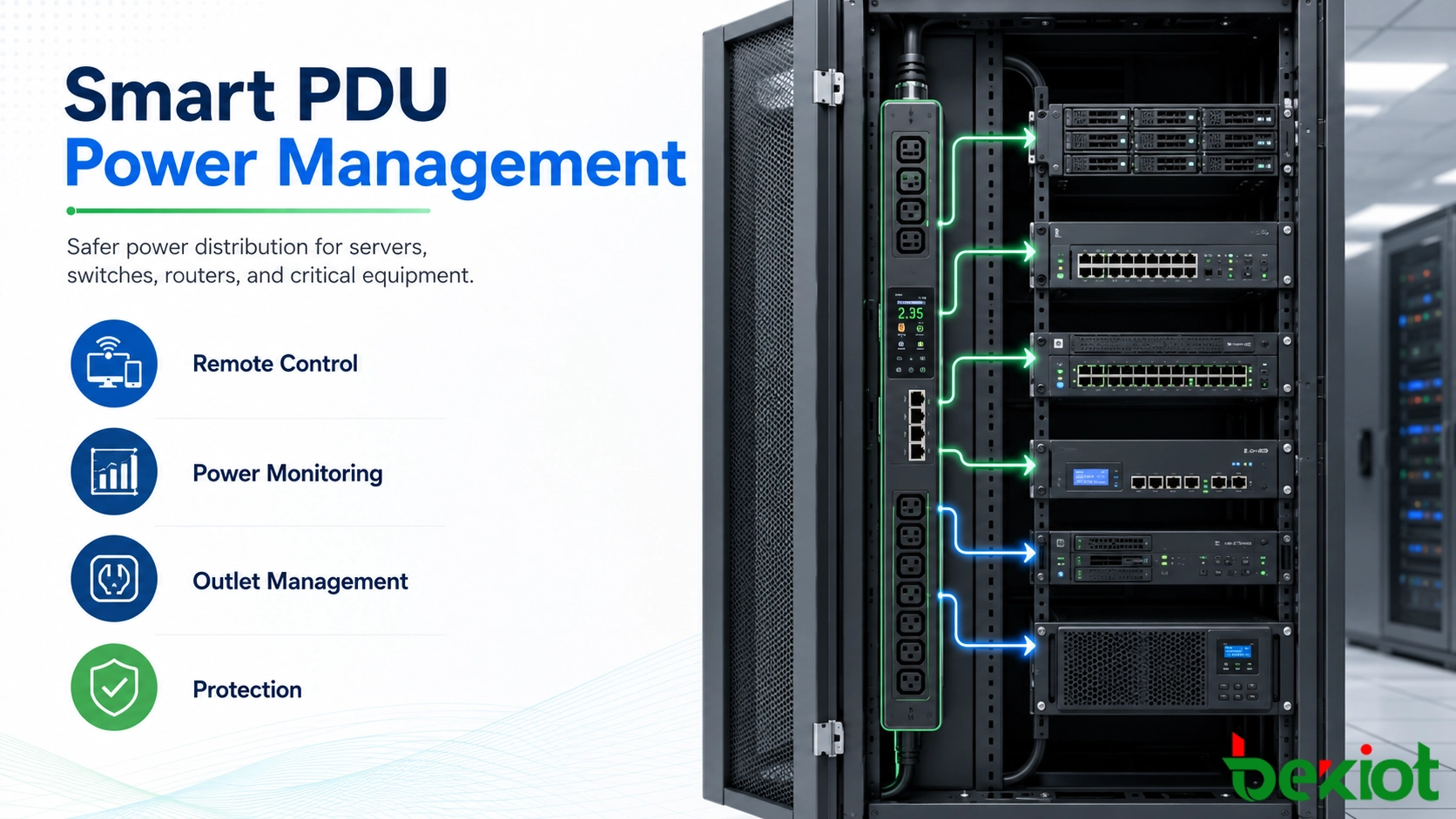 為什麼現代電源管理要選擇智慧型 PDU？