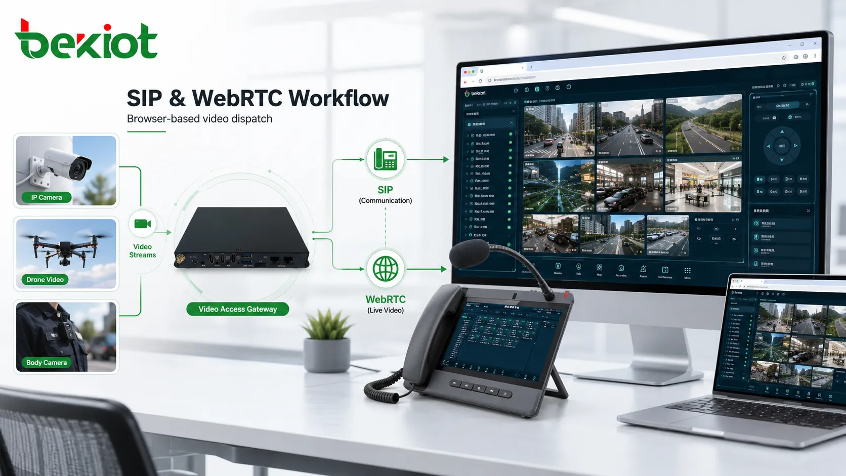 將視訊串流帶入基於瀏覽器的融合通訊平台的SIP與WebRTC工作流程