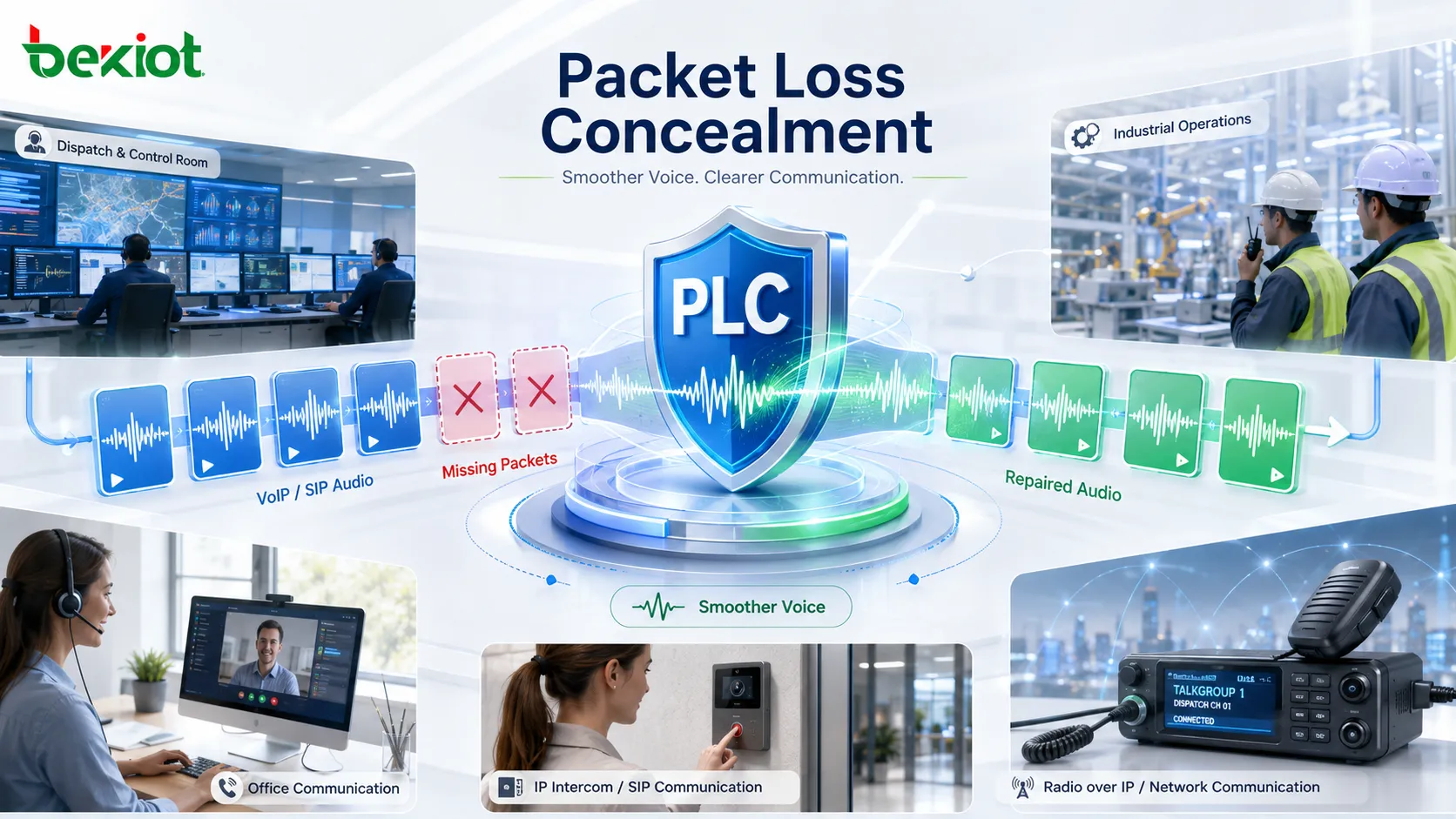 丟包隱藏（PLC）有哪些音訊優勢？