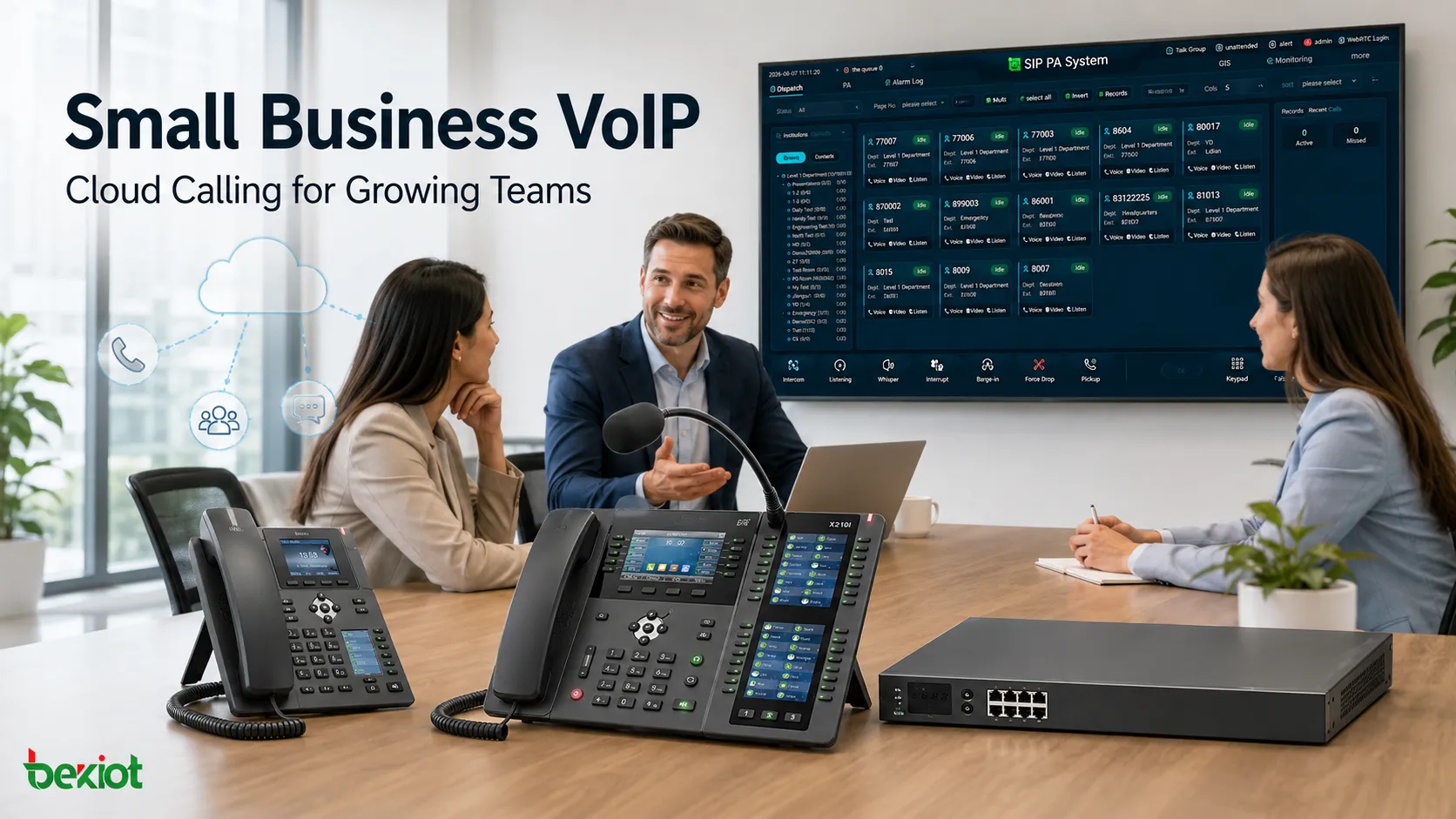 小型企業 VoIP 選型：六大主流方案的功能與成本比較