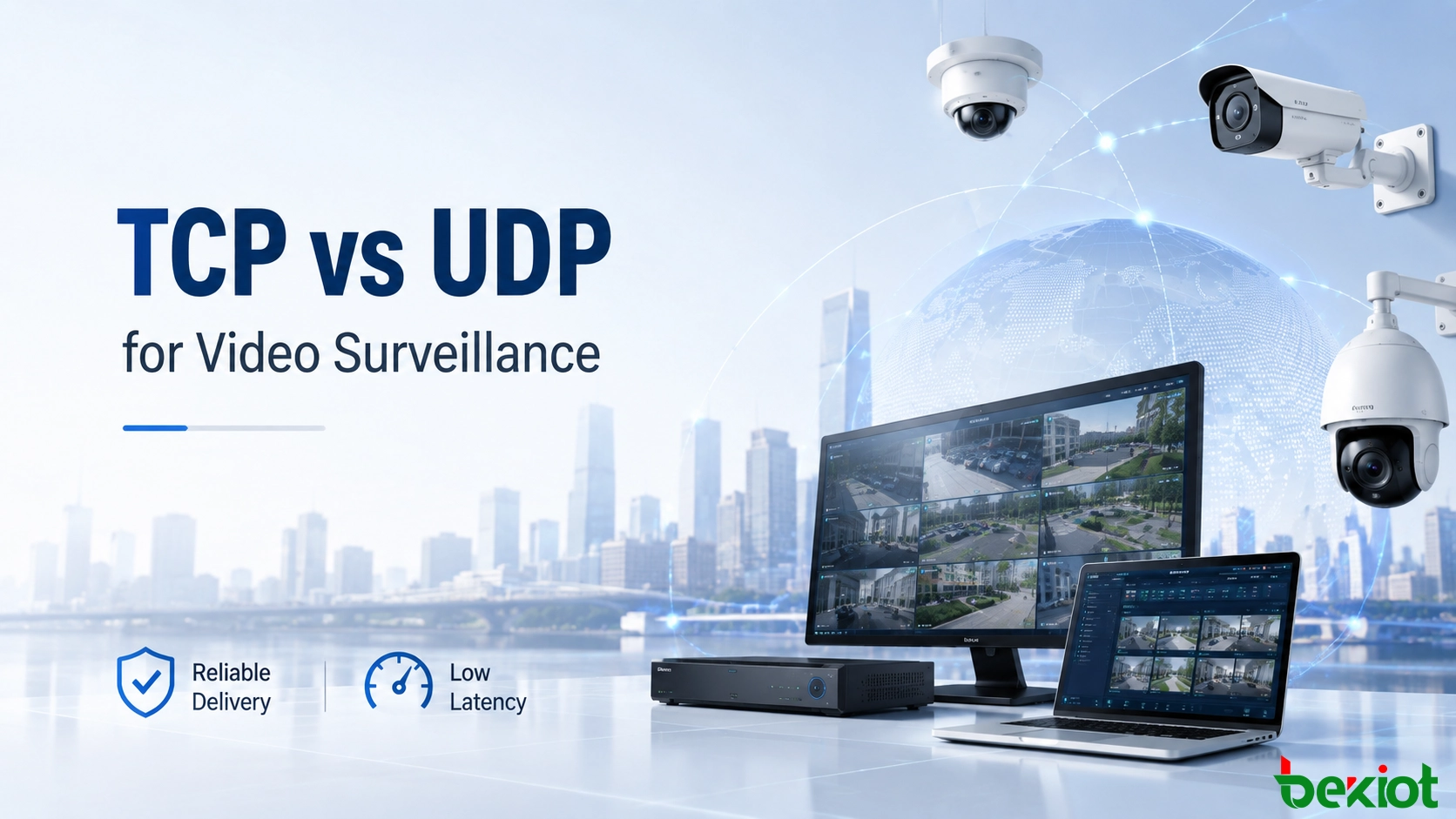 視訊監控攝影機的 TCP 與 UDP：您該使用哪一個？