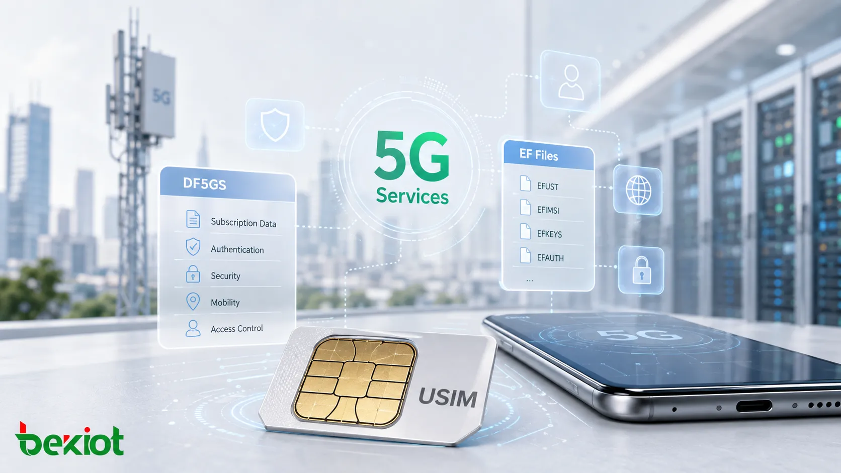 為什麼 USIM 需要為 5G 增加新的服務與 EF 檔案？