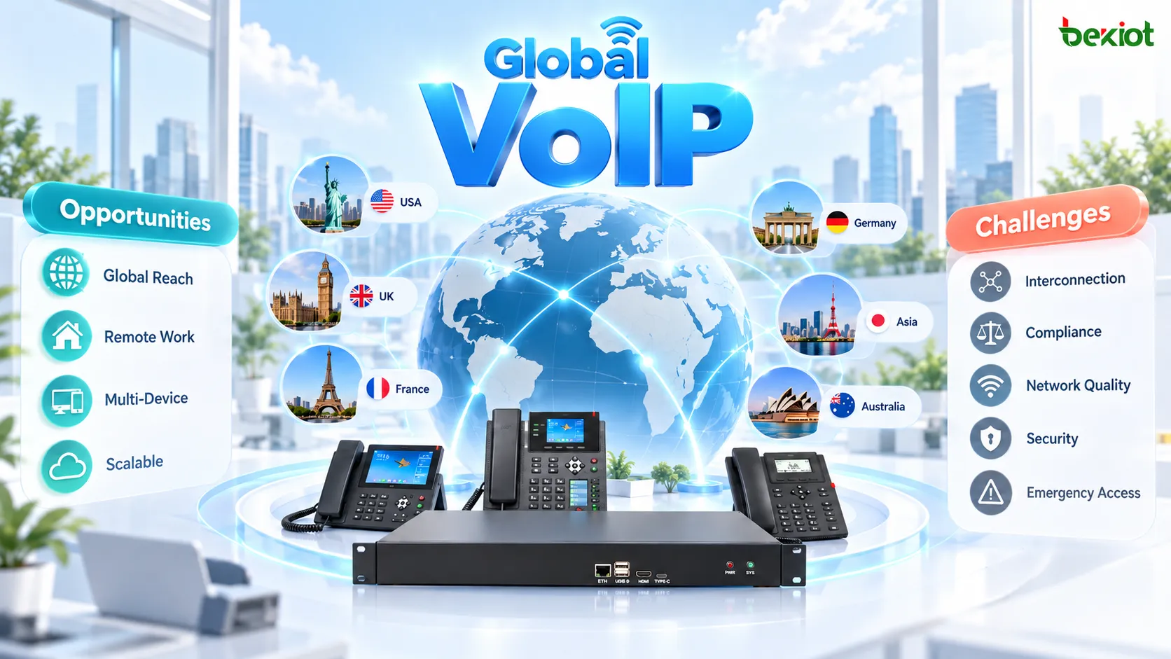 走向全球：VoIP 能讓企業哪些事情變得更簡單，又有哪些邊界？